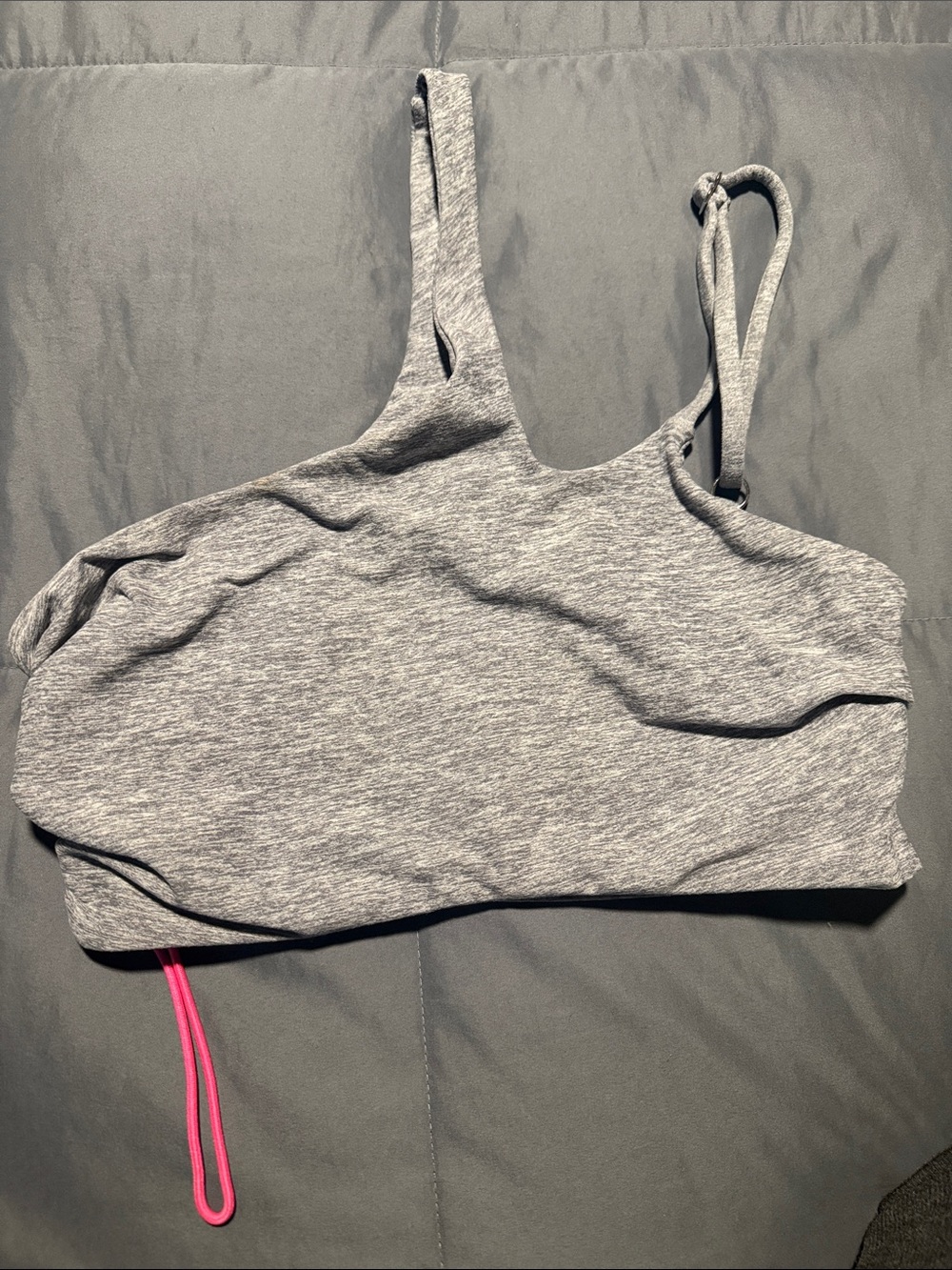 Bombshell sportswear Gray Women's Athletic Bralette